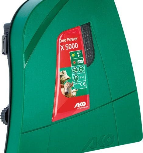 ako duo x5000 electric fence energizer