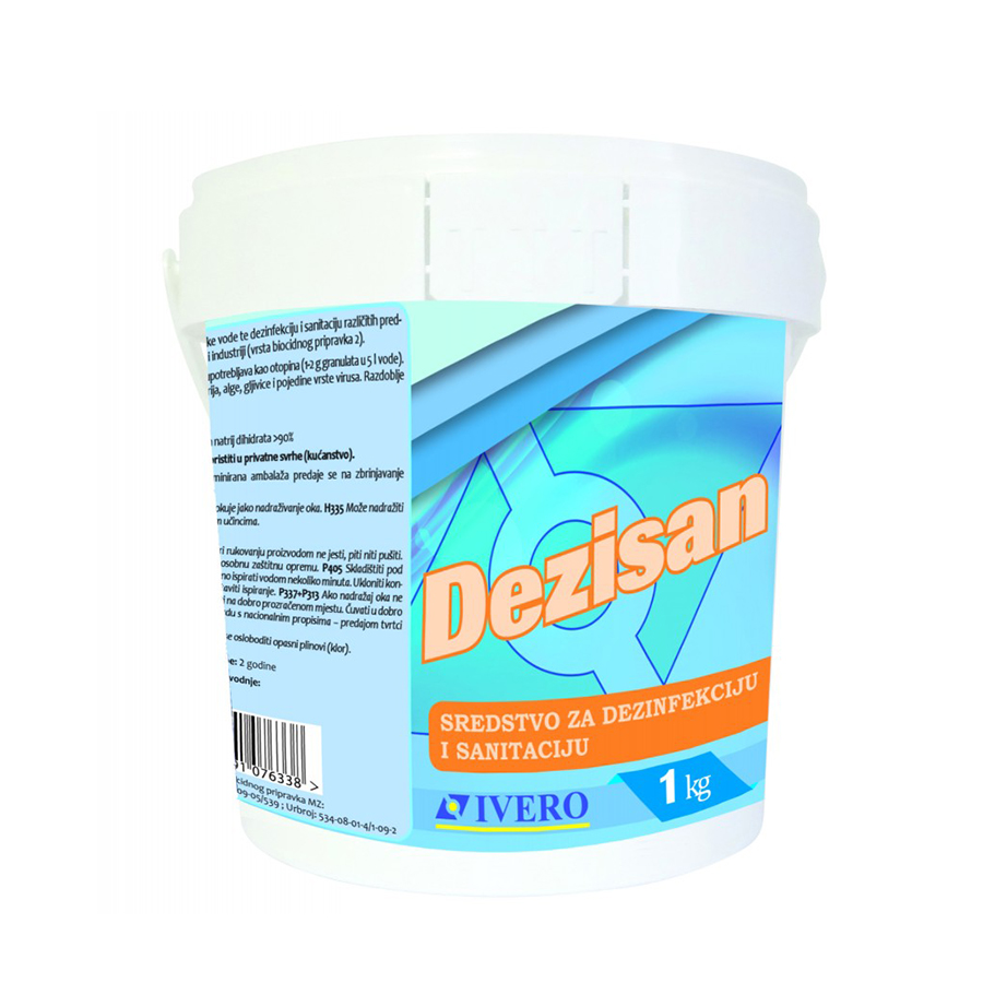 Dezinficijens 1kg dezisan 1 kg kantica Dezinficijens 1kg dezisan 1 kg kantica
