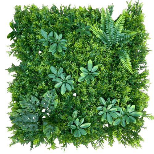 zeleni dekorativni panel plant wall 50x50cm model 16