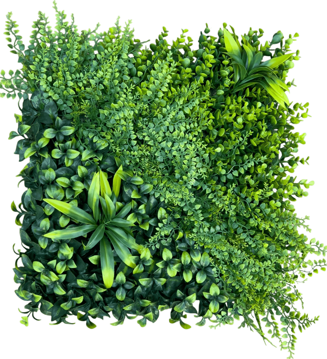 zeleni dekorativni panel plant wall 50x50cm model 4 slika