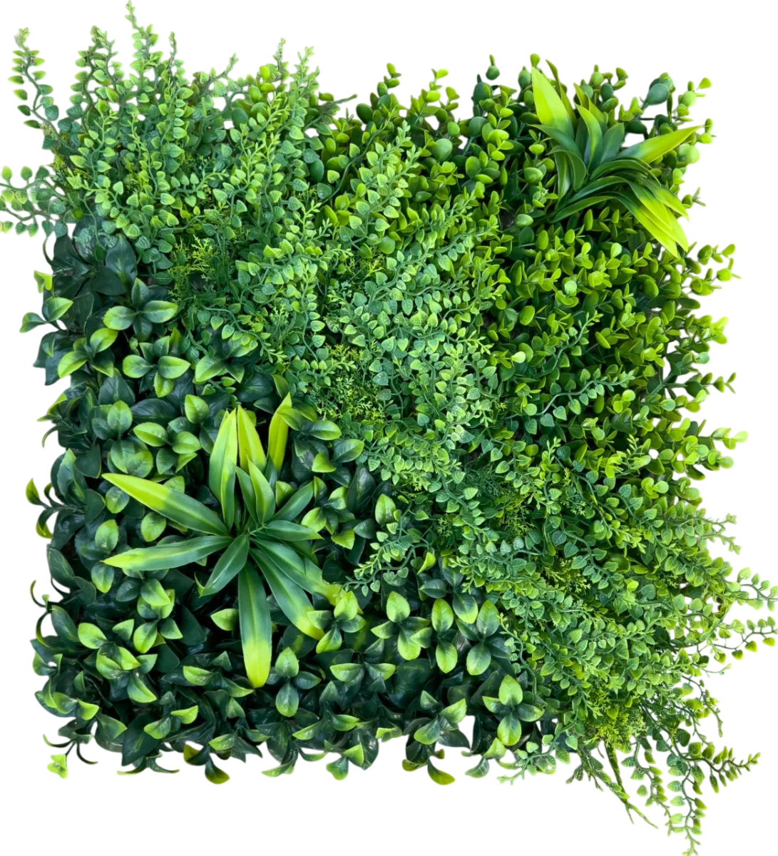 zeleni dekorativni panel plant wall 50x50cm model 4 slika