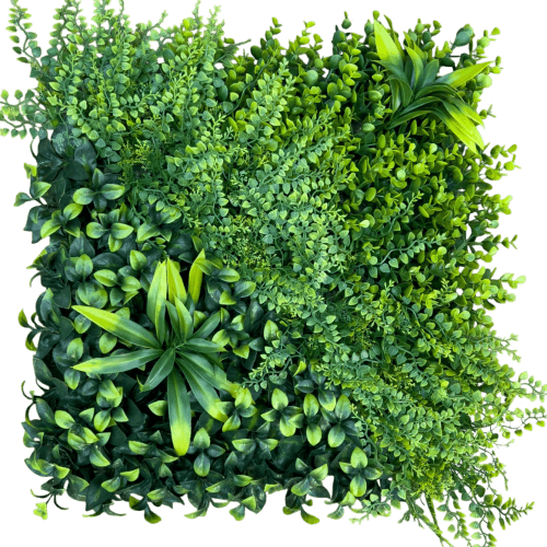 zeleni dekorativni panel plant wall 50x50cm model 4 slika